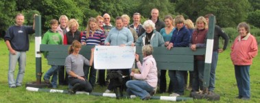 Dressage Through the Levels - Cheque Group shot with Cheque
